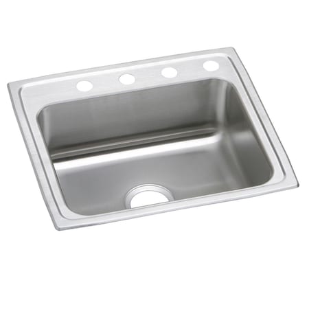 Pacemaker Stainless Steel 22 X 19-1/2 X 7-1/8 Single Bowl Top Mount Sink